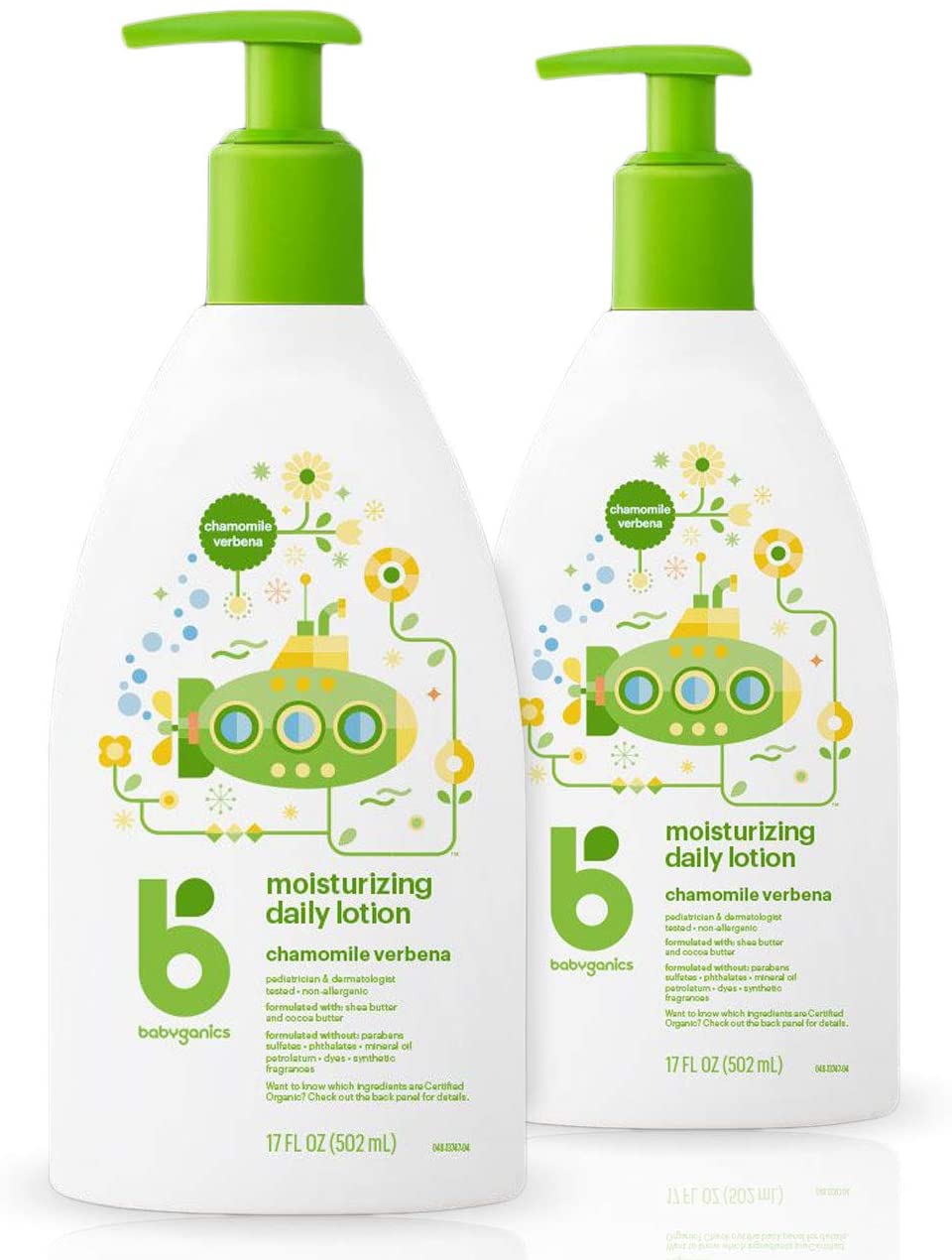 Kem dưỡng ẩm cho bé BabyGanics Moisturizing Daily Lotion