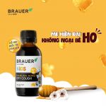 Siro Tự Nhiên trị ho khan, khô họng Brauer Dry Cough Manuka